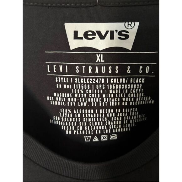 ❤️Men’s Levi’s Graphic Long Sleeve Shirt XL - Picture 2 of 5